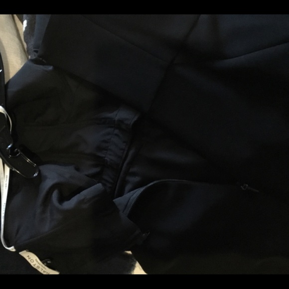 Halston Heritage Black Strapless Midi Dress - Picture 6 of 8